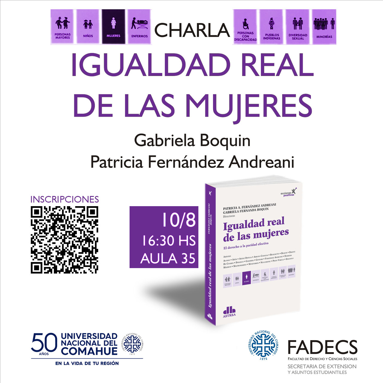 CHARLA SOBRE IGUALDAD REAL DE LAS MUJERES